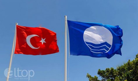 В Турции помимо голубых флагов для пляжей появились оранжевые — для отелей