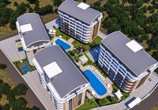 Продажа квартиры 1+1 2+1 3+1, 61 м2, до моря 2800 м в районе Оба, Аланья, Турция № 8361 – фото 2