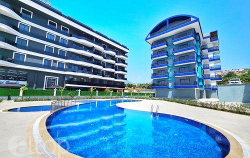 ID: 8377 1+1 Apartment, 50 m2 in Kargicak, Alanya, Turkey 