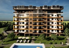 1+1 2+1 apartment for sale, 50 m2, 2100m from the sea Gazipasha, Turkey № 8287 – photo 12