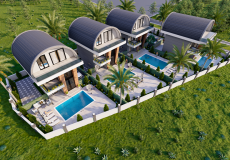 3+1 villa for sale, 265 m2, 300m from the sea in Payallar, Alanya, Turkey № 8357 – photo 1