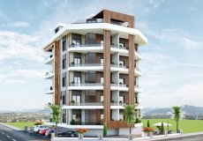 Продажа квартиры 1+1 2+1 4+1, 51 м2, до моря 80 м в центральном районе, Аланья, Турция № 8468 – фото 3
