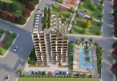 studio apartment for sale, 43 m2, 380m from the sea in Tece, Mersin, Turkey № 8445 – photo 2