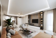 studio 1+1 2+1 3+1 4+1 apartment for sale, 46 m2, 2500m from the sea Gazipasha, Turkey № 8260 – photo 22