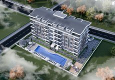 1+1 2+1 3+1 apartment for sale, 47 m2, 1200m from the sea Gazipasha, Turkey № 8339 – photo 1
