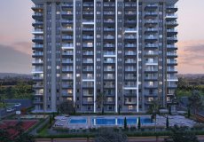 Продажа квартиры 1+1 2+1, 56 м2, до моря 200 м в районе Томюк, Мерсин, Турция № 8586 – фото 3