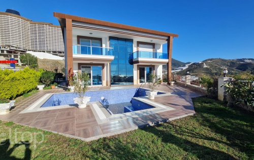 ID: 8563 4+1 Villa, 250 m2 in Kargicak, Alanya, Turkey 