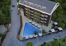 1+1 2+1 apartment for sale, 51 m2, 2700m from the sea in Oba, Alanya, Turkey № 8667 – photo 7