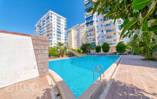 ID: 9070 1+1 Apartment, 70 m2 in Mahmutlar, Alanya, Turkey 