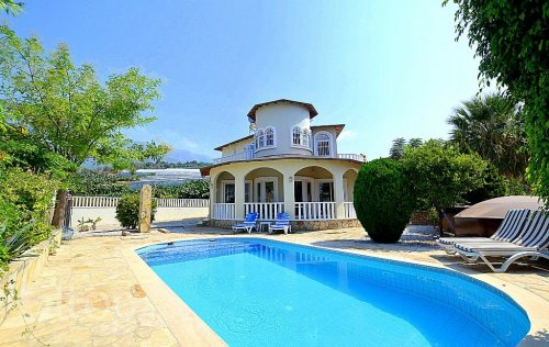 ID: 9385 5+1 Villa, 230 m2 in Mahmutlar, Alanya, Turkey 