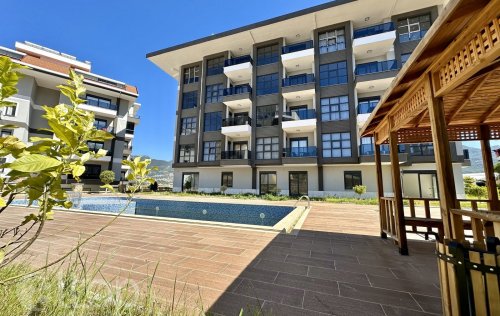 ID: 9380 1+1 Apartment, 65 m2 in Oba, Alanya, Turkey 