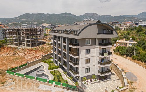 ID: 9422 1+1 Apartment, 45 m2 in Oba, Alanya, Turkey 