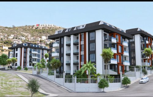 ID: 9404 2+1 4+1 Apartment, 59 m2 in Alanyas center, Alanya, Turkey 